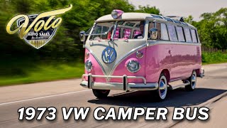 1973 Volkswagen Camper Bus Test Drive V21195