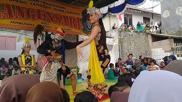seni tradisional tari topeng dan lengger rangu rangu langen sari kertek - glagah wonosobo