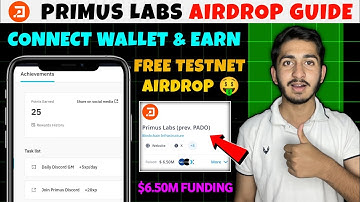 Primus Labs Airdrop mobile guide | Primus Labs Airdrop wallet connect | New Testnet Airdrop
