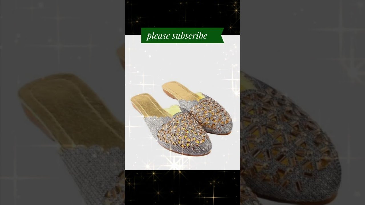 Beautiful trendy women  juttis 