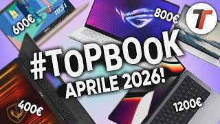 MIGLIORI NOTEBOOK di APRILE 2026 #TopBook