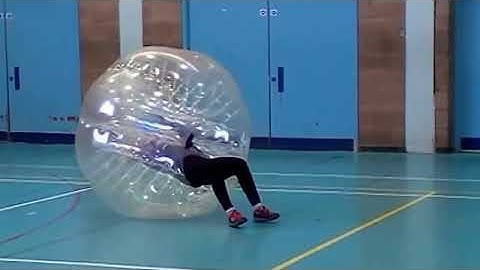 Awesome collisions in Bubble Soccer