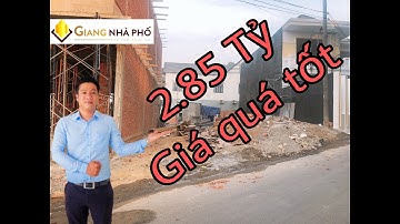 Bán Đất Hiệp Thành TDM Bình Dương | Giá 2.85 tỷ | Giang Nhà Phố | # Video 56
