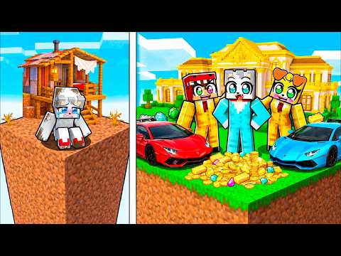 I went from POOR to Adopted by a MILLIONAIRE FAMILY in Minecraft! 🤑🔥
