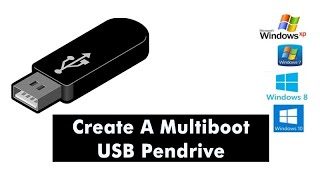 how to put multiple iso files in one bootable usb disk | create multiboot usb disk