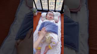zZz 😍 Cozy Baby Sleep Support Pillow & Swaddle Combo Cute Newborn Comfort Essentials🥰