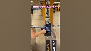 Use OMNY on NYC’s subway & buses to pay! It’s SO easy - just use your credit card or smart watch!