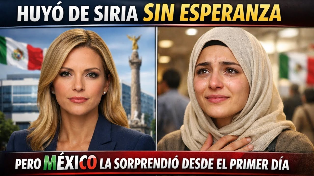 Huyó de Siria pensando que nadie la ayudaría… pero MÉXICO la sorprendió desde el primer día