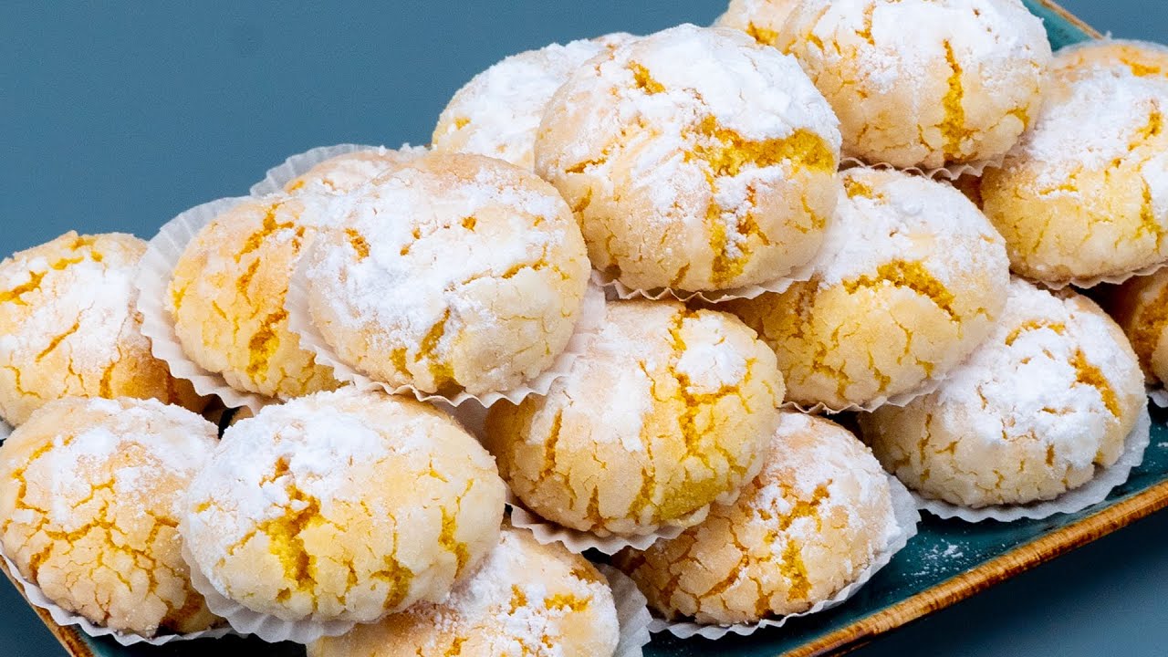 Slavný recept na sušenky, který přivádí svět k šílenství! Rozplývají se v ústech