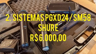 Vende-se 2 Sistemas Shure PGXD24/SM58 Original