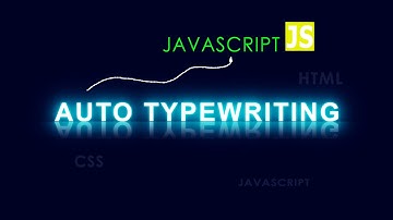 #Javascript | Auto Typewriting effect with Javascript Tutorial