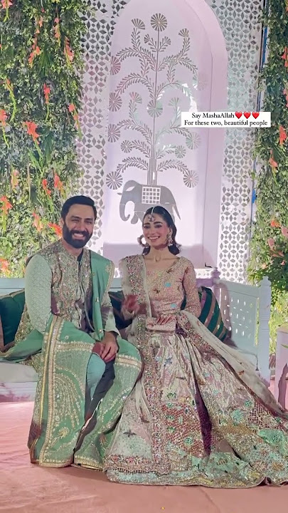 Parizaad Ahmed Ali Akbar grand wedding reception #parizad #ahmedaliakbar