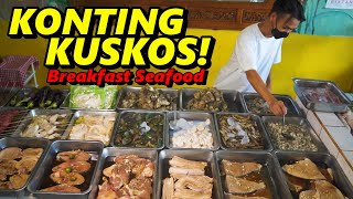 RARE Seafood Breakfast in Bacolod! Konting Kuskos!