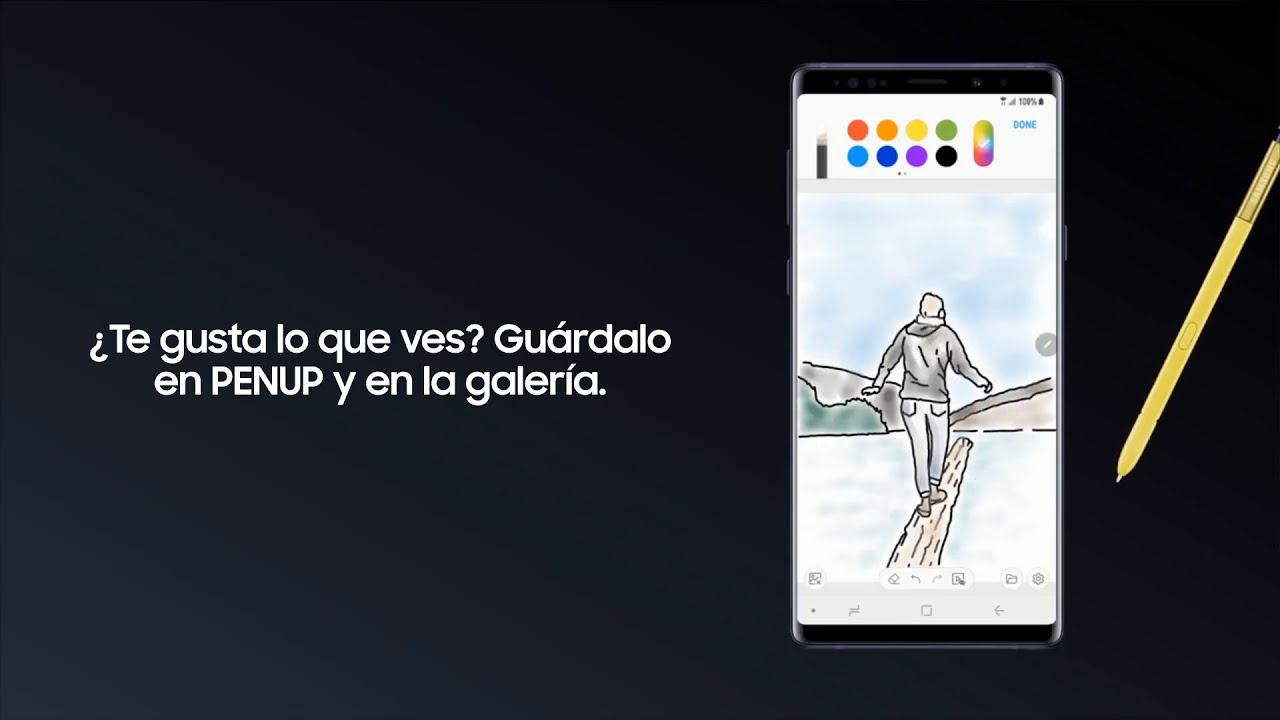 Samsung How to ¿Cómo dibujar con tu GalaxyNote9? YouTube
