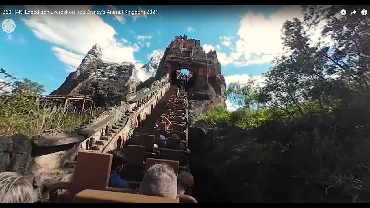 360° [4K] Expedition Everest on-ride Disney's Animal Kingdom 2021