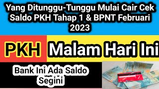 Yang Ditunggu-Tunggu Mulai Cair Cek Saldo PKH Tahap 1 & BPNT Februari 2023