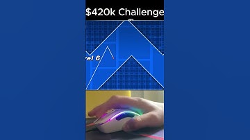 MrBeast 420k$ Challenge in Geometry Dash #geometrydash #mrbeast #geometrydashplayer #hack #hacker