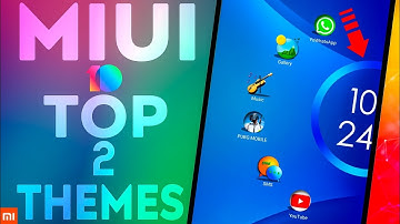 TOP 2 Best Themes For MIUI 10 ! Mind-blowing Fetures & Castomization (No ROOT) ! Must Have 2019