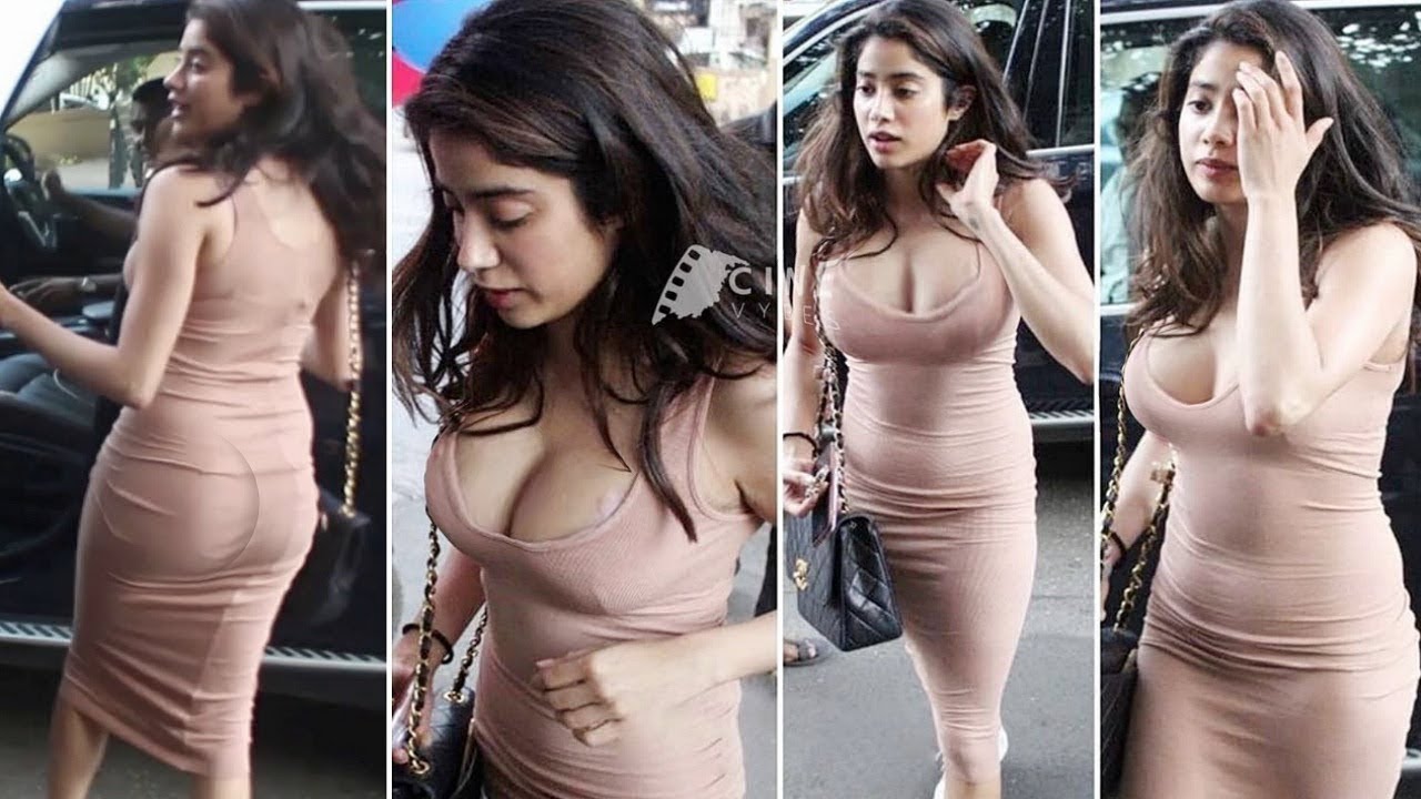 Jhanvi Kapoor Looking Gorgeous Dress Spotted TodayConnect With Us On:Facebo...