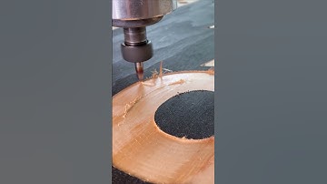 Carving a logo on Shapeoko CNC #shorts #cnc #cncwoodworking #satisfying #lawenforcement #swat