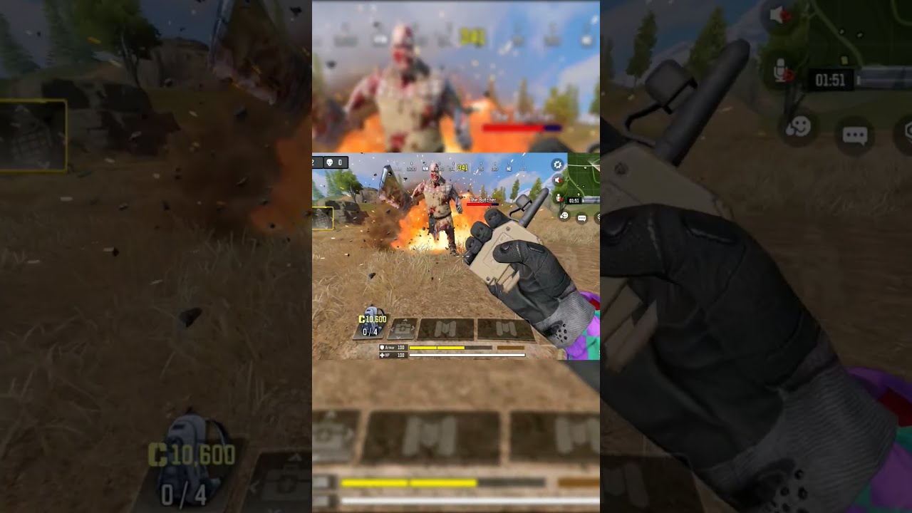 HOW MANY C4 Can KILL THE BUTCHER COD MOBILE