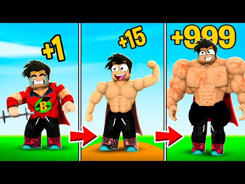 KASLI BABİ EN GÜÇLÜ OLDU!! 💪 Roblox Gym Realms