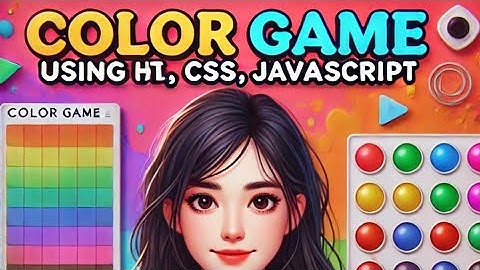 Color Game Using Html,Css, Javascript