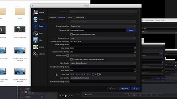 OBS Settings for Editing in Resolve on Linux