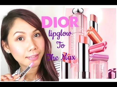 Dior Addict Lip Glow Max Swatches 