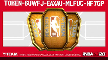 🚨 NBA 2K20 LOCKER CODE FOR TOKENS 🚨