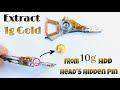 You Can Extract 1g Gold from 10g HDD Head&#39;s Hidden Pin
