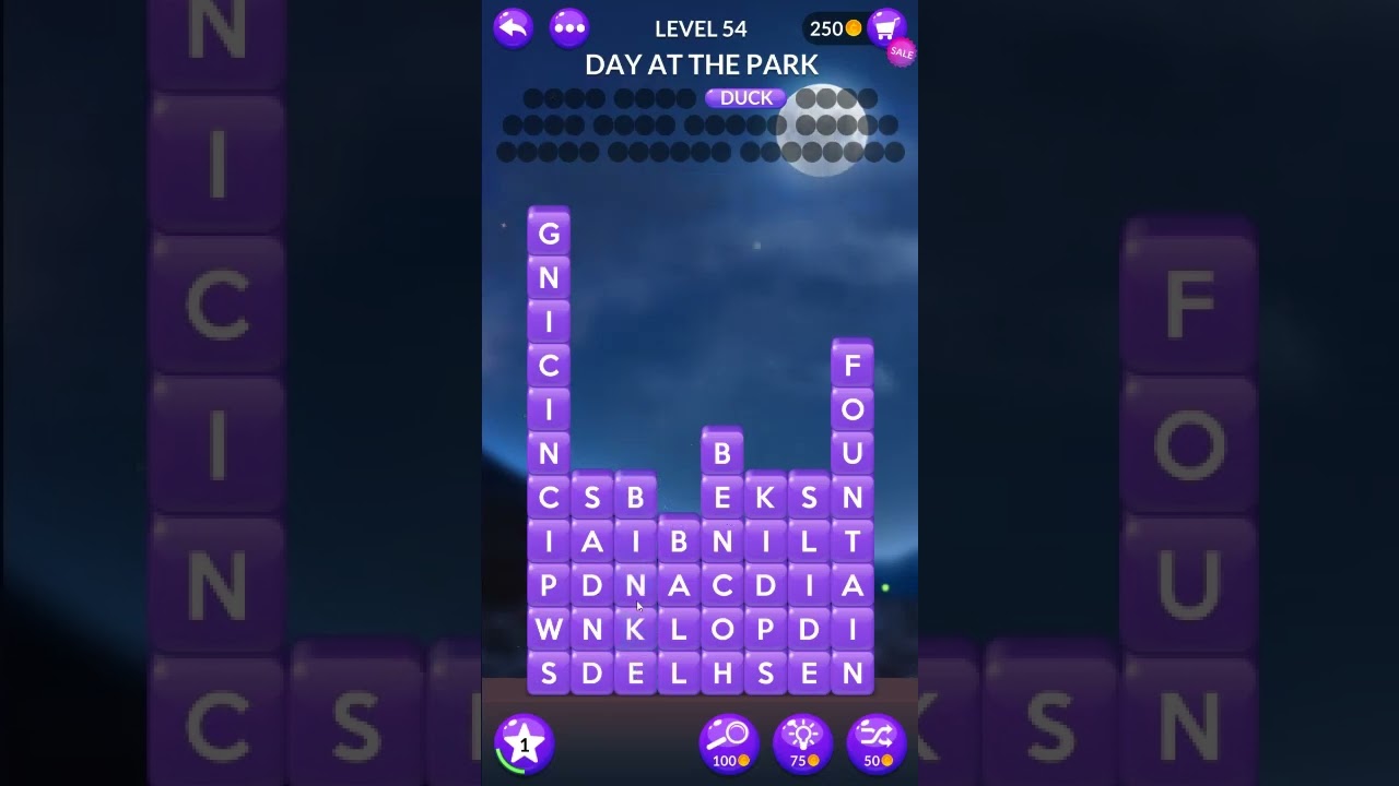 Word Stacks level 54