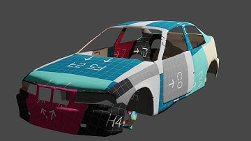 How to UV-map your 3d-model for BeamNG