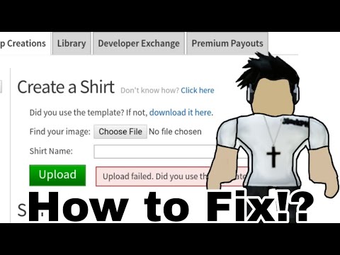 i need help idk why won't Roblox let me upload this shirt it says did u use  the template which i clearly did : r/RobloxHelp