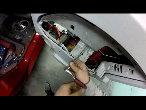 Dodge Caliber часть 3. Снятие обшивки задней двери. Body repair.