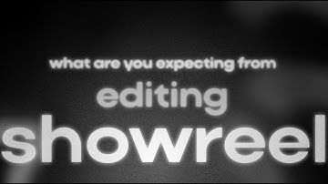 Video Editor Showreel