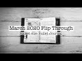 March 2020 Flip Through | Bullet Journal | Pocket size