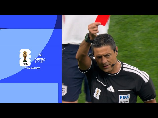 Opasan start i crveni karton za Džerela Kvansu! | Mexico - England | 06.07.2026.