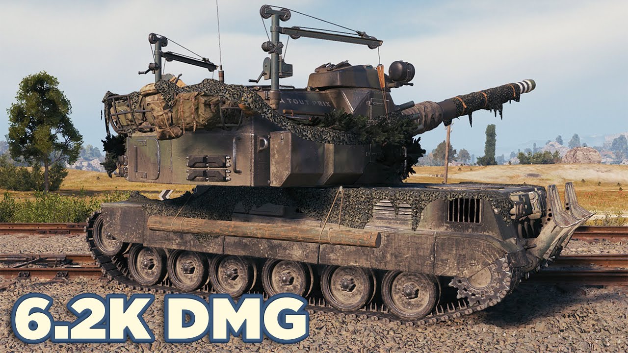 Bat.-Châtillon 155 58 • АртаБатя World of Tanks