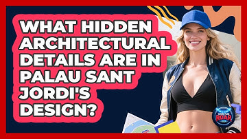 What Hidden Architectural Details Are In Palau Sant Jordi
