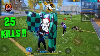 25 Kills Xm8 Mp40 Solo Vs Squad Full Gameplay Raneeth Ff