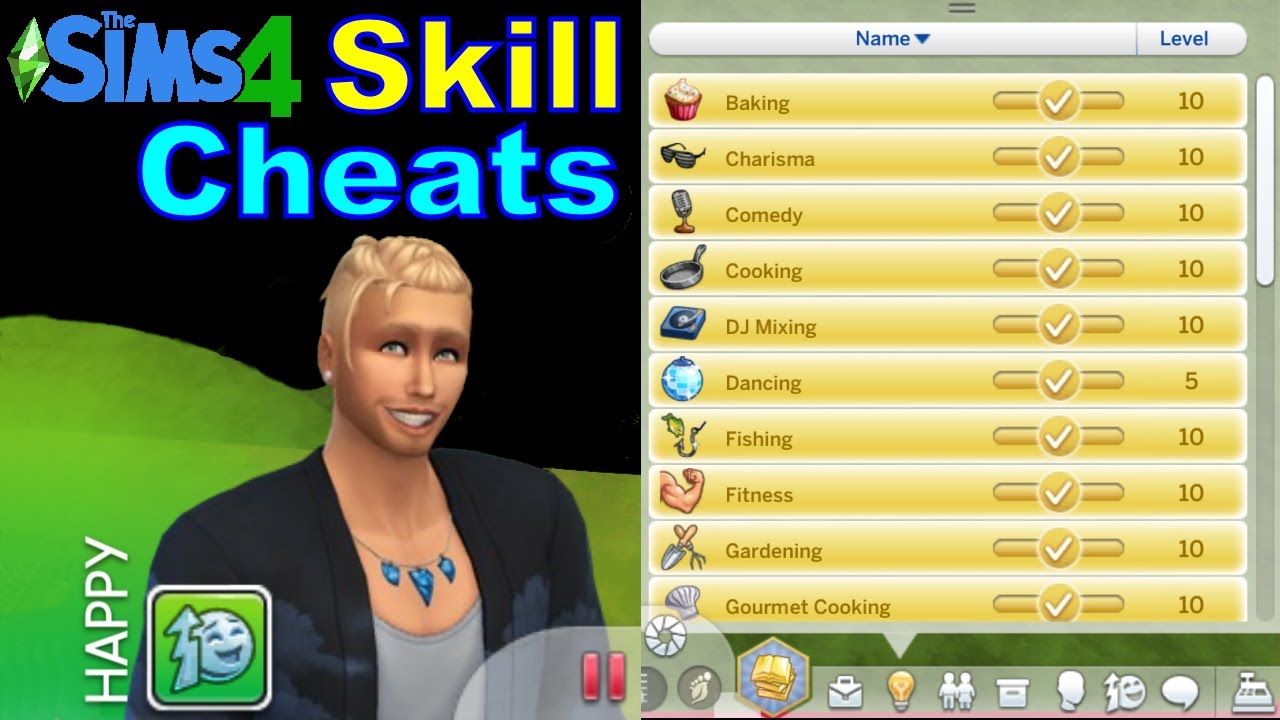 Cheat skill level up