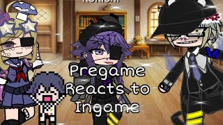 Pregame danganronpa reacts to ingame danganronpa |lazy and trash|| my au and oumaede