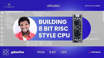 Building an 8 Bit RISC Style CPU
