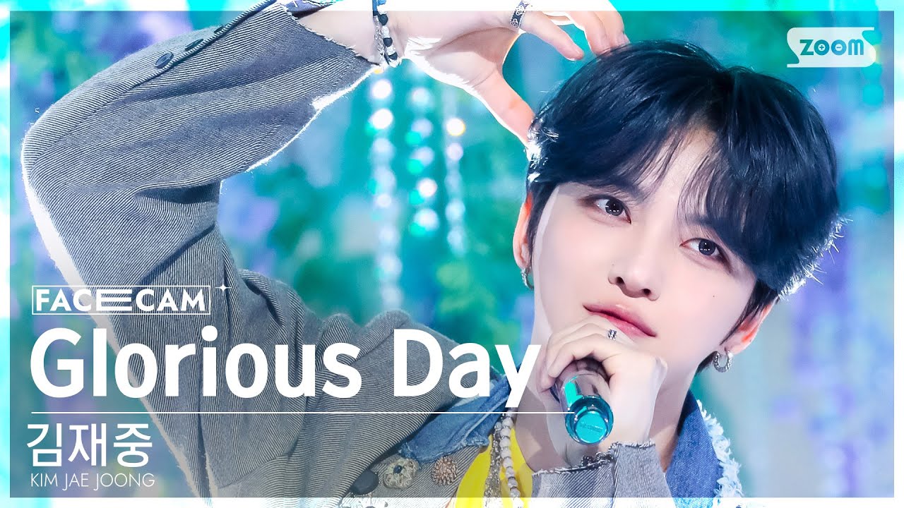 [페이스캠4K] 김재중 'Glorious Day' (KIM JAE JOONG FaceCam) @SBS Inkigayo 240811