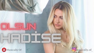 Hadise - Olsun lyrics/sözleri