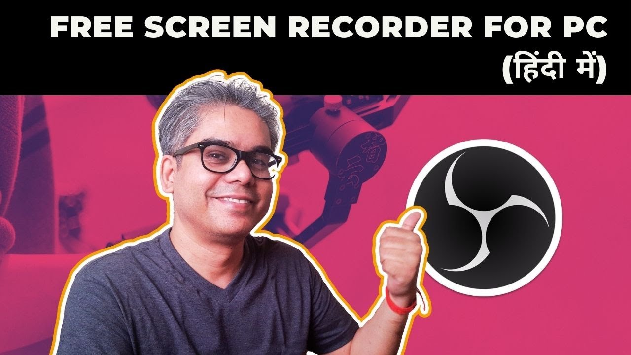 Best Free Screen Recorder For PC (हिंदी में) OBS Studio Without