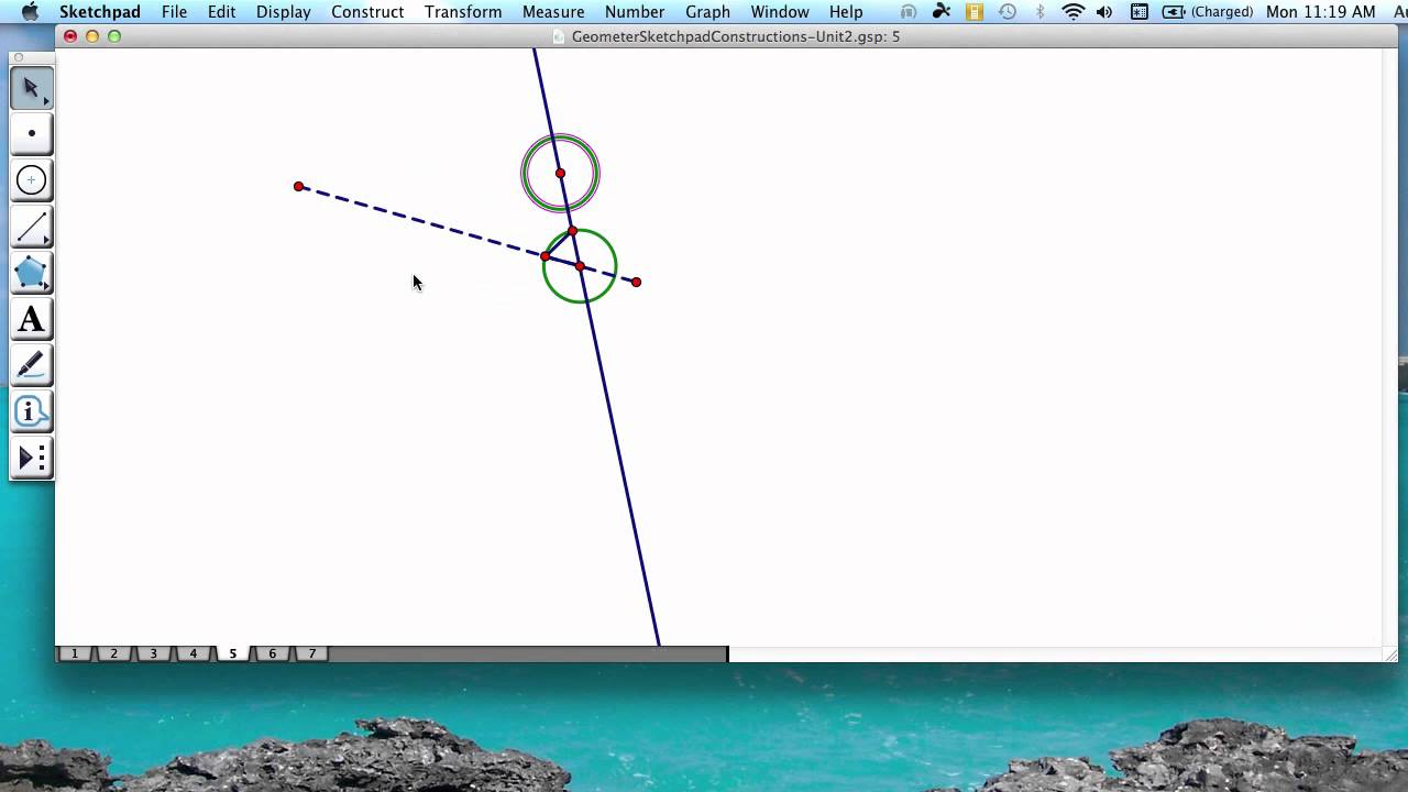 Geometer's Sketchpad Constructions: Parallel Lines - Alternate Interior ...