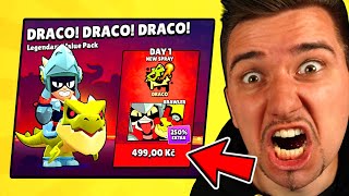 LEGENDARY DRACO PUSH V DEŠTI! 😱 🔥 🤘 | Brawl Stars