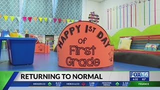 ‘The best opening day that I have seen’: back to school in Knott County after floods